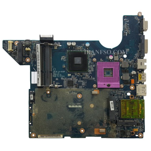 مادربرد لپ تاپ اچ پی Pavilion DV4-1000_LA-4105P DDR3 بدون گرافیک