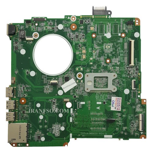 مادربرد لپ تاپ اچ پی Pavilion 15-N AMD CPU-E1-2_U93 بدون گرافیک