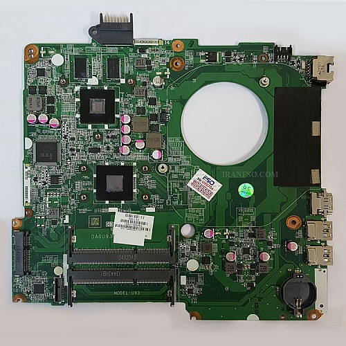 مادربرد لپ تاپ اچ پی Pavilion 15-N AMD CPU-A6_U93_DA0U93MB6D0 VGA-1.5GB گرافیک دار