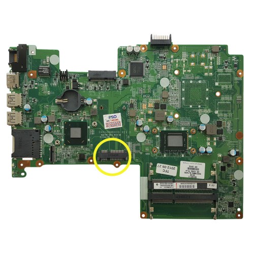 مادربرد لپ تاپ اچ پی Pavilion 15-B CPU-I3-2 HM77_DA0U36MB6D0 بدون گرافیک