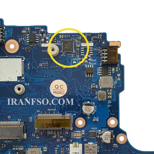 مادربرد لپ تاپ اچ پی ProBook 450-G2_CPU-I3-5_LA-B181P_LED-40Pin VGA-1GB گرافیک دار