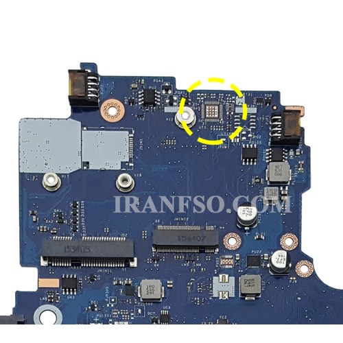 مادربرد لپ تاپ اچ پی Probook 450-G2_CPU-I3-4_LED-30Pin VGA-2GB گرافیک دار