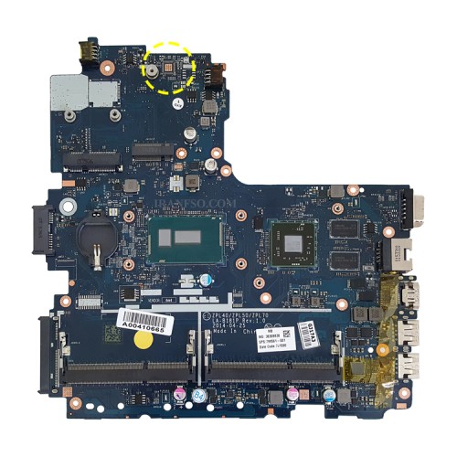 مادربرد لپ تاپ اچ پی ProBook 450 G2_CPU-I5-5_ZPL40-ZPL50-ZPL70_LA-B181P_EDP-30Pin 2GB گرافیک دار