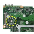 مادربرد لپ تاپ اچ پی Pavilion 15-AB CPU-I5-5_X12A_DAX12AMB6D0_EDP-30Pin گرافیک اینتلی
