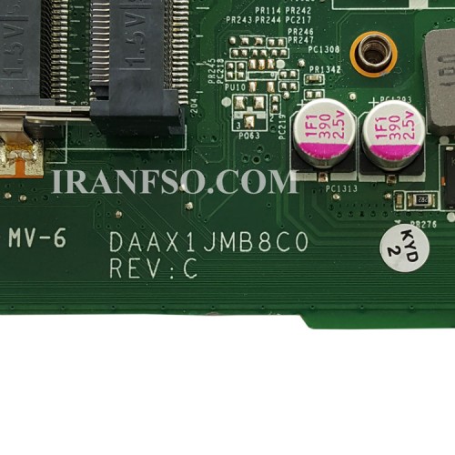 مادربرد لپ تاپ اچ پی Pavilion G62 CPU-I3-370M_DAAX1JMB8C0 بدون گرافیک