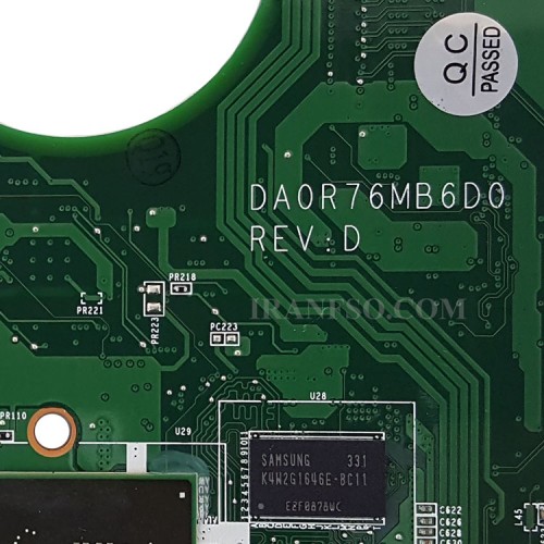 مادربرد لپ تاپ اچ پی Pavilion 15-E AMD CPU-A6-5000 R76 گرافیک دار