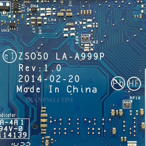 مادربرد لپ تاپ اچ پی Pavilion 15-R 250-G3 CPU-I3-3_LA-A999P گرافیک دار