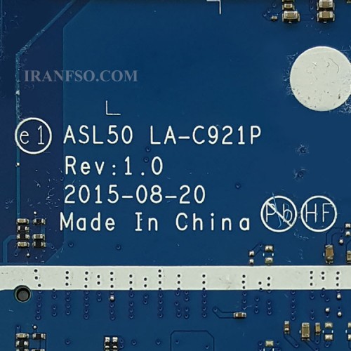 مادربرد لپ تاپ اچ پی Pavilion 15-AC CPU-I5-6_ASL50_LA-C921P_VGA-2GB گرافیک دار