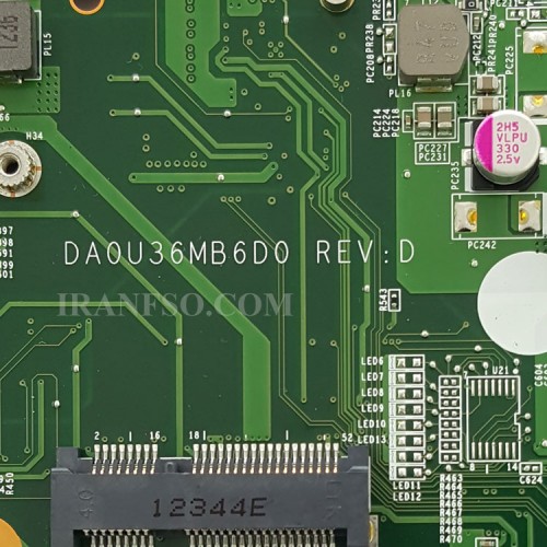 مادربرد لپ تاپ اچ پی Pavilion 15-B CPU-I3-3217U_U36 گرافیک دار