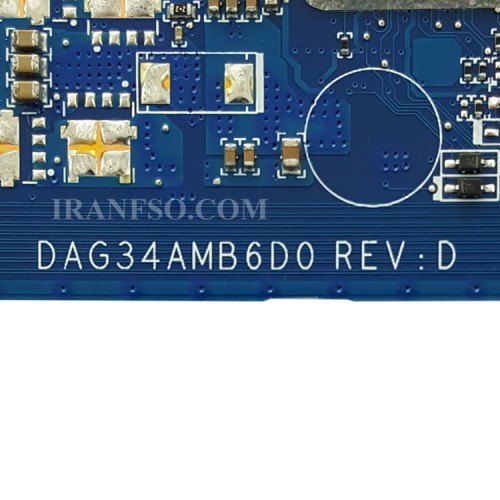 مادربرد لپ تاپ اچ پی Pavilion 15-AU CPU-I7-6500U_DAG34AMB6D0_VGA-4GB گرافیک دار