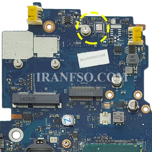 مادربرد لپ تاپ اچ پی ProBook 450-G2_CPU-I7-5_LA-B181P EDP-30Pin VGA-2GB گرافیک دار