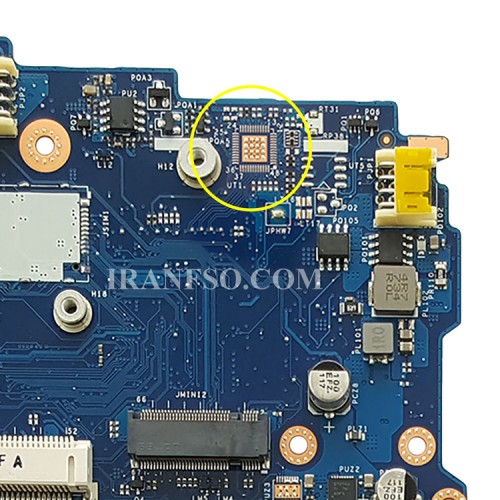 مادربرد لپ تاپ اچ پی ProBook 450-G2_CPU-I5-4_LA-B181P_EDP-30Pin_VGA-1GB گرافیک دار