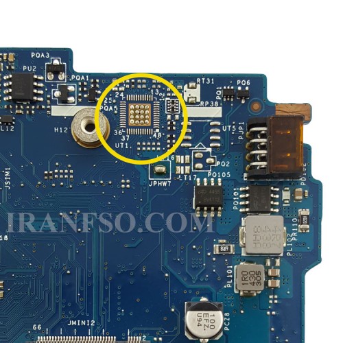 مادربرد لپ تاپ اچ پی ProBook 450-G2_CPU-I7-4_ZPL40-ZPL50-ZPL70_LA-B181P_LED-30Pin_VGA-1GB گرافیک دار