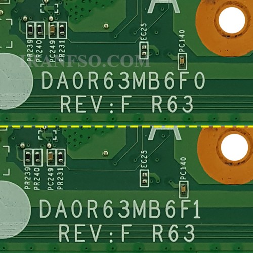 مادربرد لپ تاپ اچ پی Pavilion 15-E_HM75_R63_DA0R63MB6F0_DA0R63MB6F1_VGA-1GB گرافیک دار