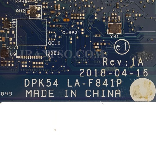 مادربرد لپ تاپ اچ پی Pavilion 15-CX_CPU-I7-8_LA-F841P_VGA-2GB گرافیک دار