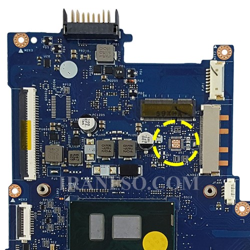 مادربرد لپ تاپ اچ پی Pavilion 15-AC CPU-I5-6_ASL50_LA-C921P_LED-30Pin_VGA-2GB گرافیک دار