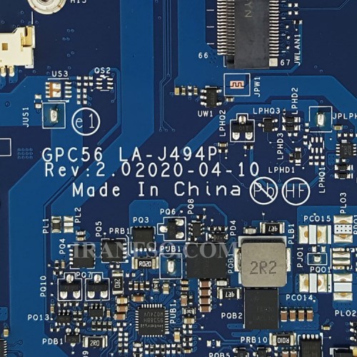 مادربرد لپ تاپ اچ پی ENVY X360 15M-ED_15-ED CPU-I7-10_GPC56_LA-J494P گرافیک اینتلی
