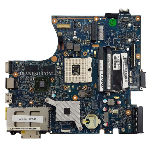مادربرد لپ تاپ اچ پی Probook 4520 HM65_48-4GK06-041_VGA-1GB گرافیک دار-Chip حرارت دیده