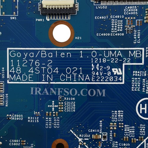مادربرد لپ تاپ اچ پی Pavilion DV6-7000 Intel-HM77_11276-2_48-4ST04-021_48-4ST04-011 گرافیک اینتلی-تعمیری