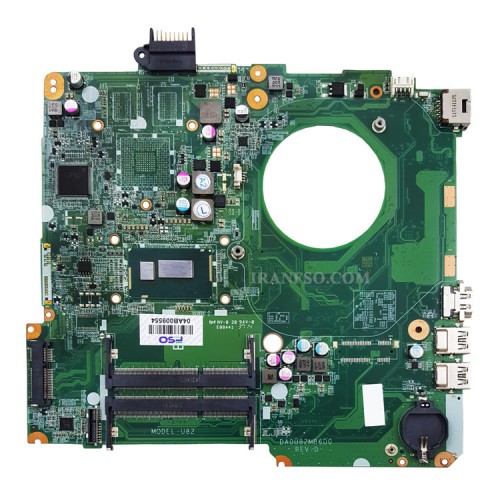 مادربرد لپ تاپ اچ پی Pavilion 15-N CPU-I5-4_U83-U82_DA0U83MB6E0_DA0U82MB6D0 گرافیک اینتلی-CPU حرارت دیده