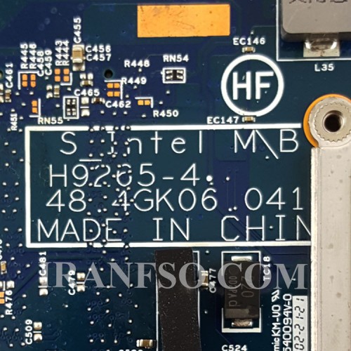 مادربرد لپ تاپ اچ پی ProBook 4520 HM57_H9265-4_48-4GK06-041 بدون اینتلی-تعمیری