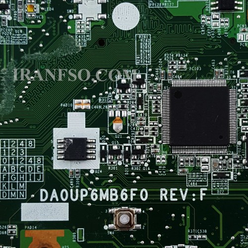 مادربرد لپ تاپ اچ پی Pavilion DV6-2000 HM55_I7 No Support_DA0UP6MB6F0_VGA-1GB گرافیک دار-قابل تبدیل به DV7-2000-تعمیری