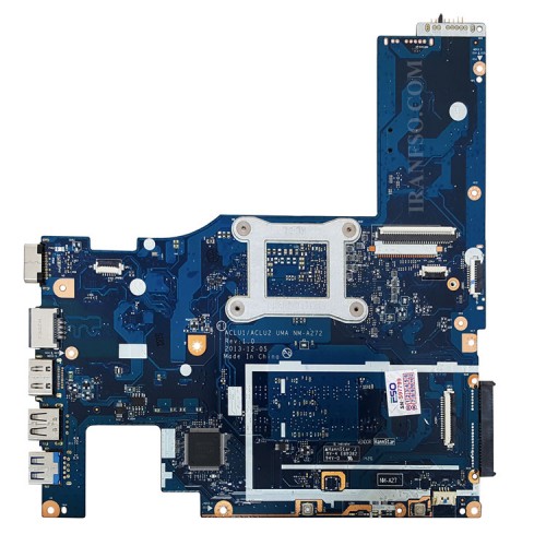 مادربرد لپ تاپ لنوو IdeaPad G50-70_CPU-I5-4210_ACLU1-ACLU2_NM-A272 گرافیک اینتلی-تعمیری