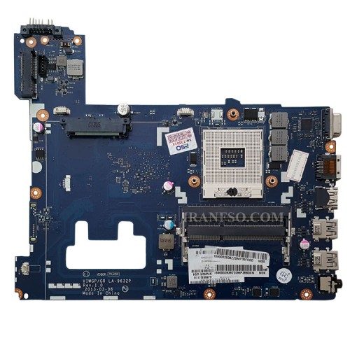 مادربرد لپ تاپ لنوو IdeaPad G500 CPU-Pentium_LA-9632P بدون گرافیک