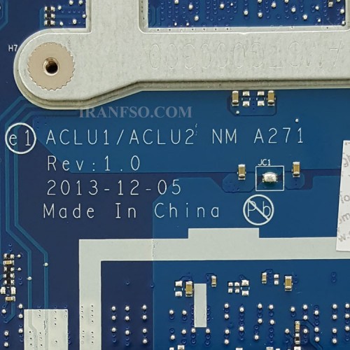 مادربرد لپ تاپ لنوو IdeaPad G50-70_CPU-I3-4_ACLU1-ACLU2_NM-A271_VGA-2GB گرافیک دار