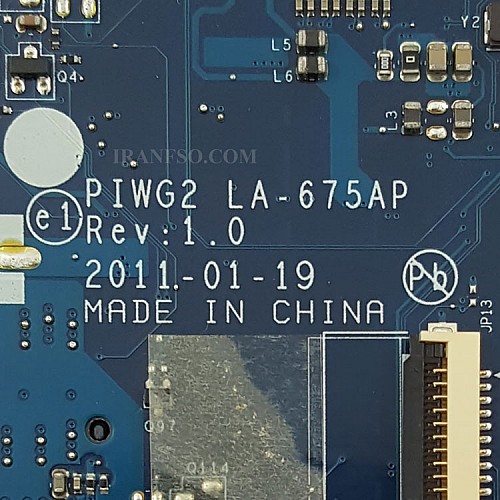 مادربرد لپ تاپ لنوو IdeaPad G570_LA-675AP بدون گرافیک