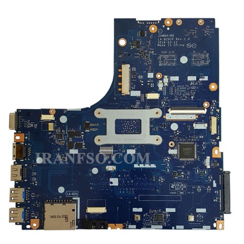 مادربرد لپ تاپ لنوو IdeaPad B50-45_CPU-E1 LA-B291P بدون گرافیک