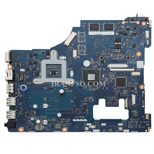 مادربرد لپ تاپ لنوو IdeaPad G500 CPU-Pentium_LA-9631P 1GB گرافیک دار