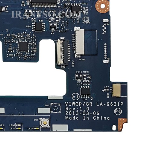 مادربرد لپ تاپ لنوو IdeaPad G500 CPU-Pentium_LA-9631P 1GB گرافیک دار