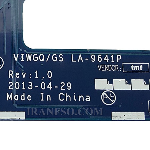 مادربرد لپ تاپ لنوو IdeaPad G510_LA-9641P 1GB گرافیک دار