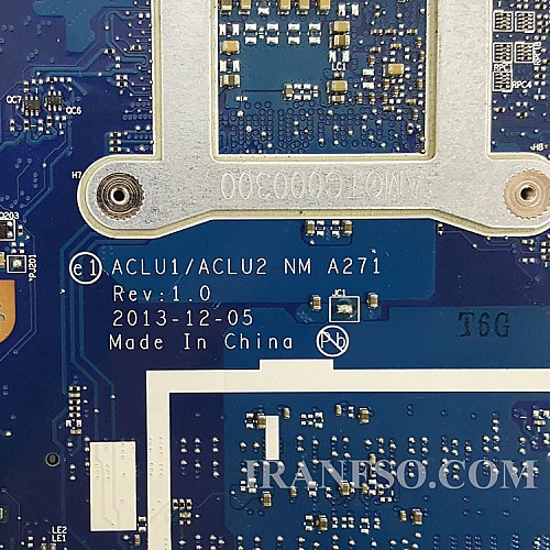 مادربرد لپ تاپ لنوو IdeaPad G50-70 CPU-I7_NM-A271_2GB گرافیک دار