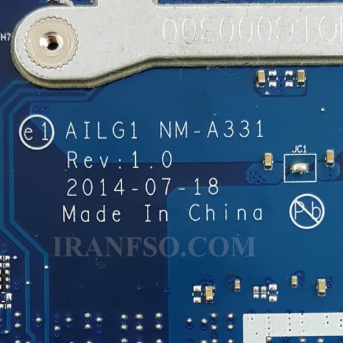 مادربرد لپ تاپ لنوو IdeaPad G70-70_CPU-I5-4_AILG1_NM-A331_VGA-2GB گرافیک دار