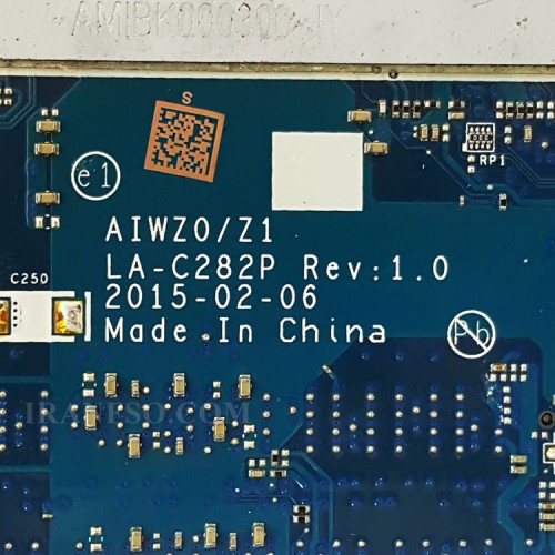 مادربرد لپ تاپ لنوو Z51-70_V4000_I7-5500U_AIWZ0-Z1_LA-C282P_4GB_NO 3D Web گرافیک دار-CPU حرارت دیده
