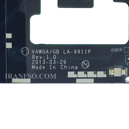 مادربرد لپ تاپ لنوو IdeaPad G505 CPU-A6_LA-9911P 2GB گرافیک دار