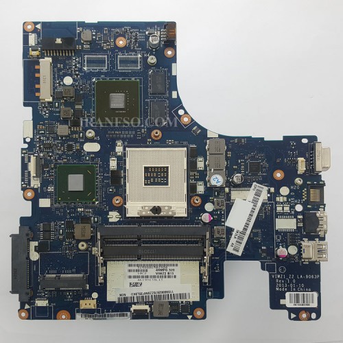 مادربرد لپ تاپ لنوو IdeaPad Z500_VIWZ1-Z2_LA-9063P_VGA-2GB گرافیک دار سوکت تبدیل درایو 10 پین