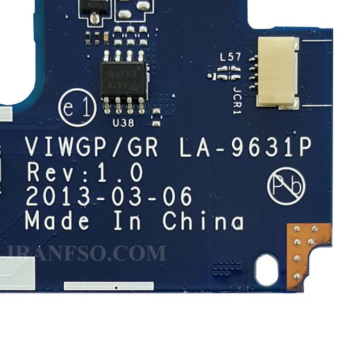 مادربرد لپ تاپ لنوو IdeaPad G500 HM77_VIWGP-GR_LA-9631P_PM2GM