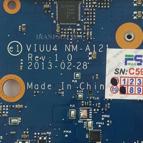 مادربرد لپ تاپ لنوو IdeaPad Yoga 11S_CPU-I3-3_NM-A121 بدون گرافیک