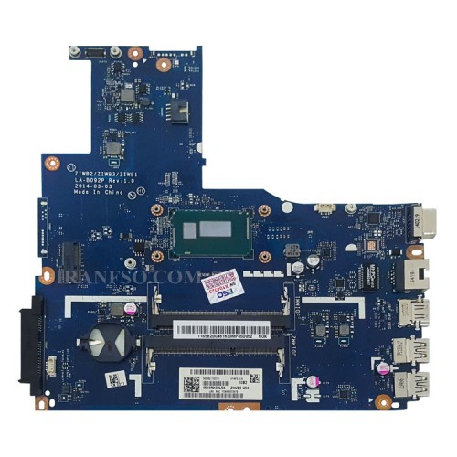 مادربرد لپ تاپ لنوو IdeaPad B50-70_IP305 CPU-Pentium_LA-B092P بدون گرافیک