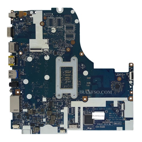 مادربرد لپ تاپ لنوو IP310-15ISK_IP510_I7-6500U_NM-A751_4GB-2GB گرافیک دار-سوکت ریز-CPU حرارت دیده