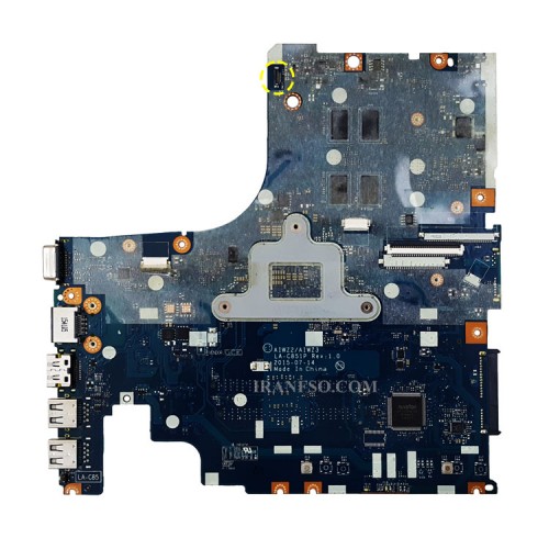 مادربرد لپ تاپ لنوو 500-IP500-15ISK CPU-I5_6200U NM-A281_4GB 3D WEB R7-M360 گرافیک دار