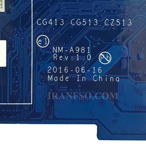 مادربرد لپ تاپ لنوو Ideapad 310-14_IP510 CPU-I5-7_NM-A981_GPU-920MX_Ram-4GB_VGA-2GB گرافیک دار