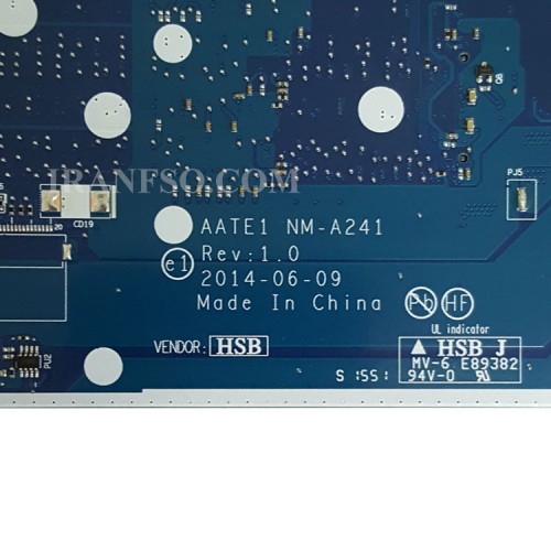 مادربرد لپ تاپ لنوو Thinkpad E555 AMD CPU-A6 NM-A241 گرافیک دار