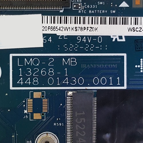 مادربرد لپ تاپ لنوو ThinkPad X1 Carbon CPU-I7-5600U_13268-1