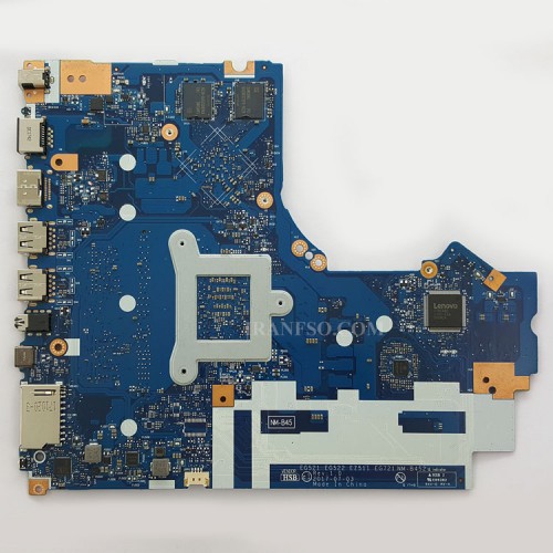 مادربرد لپ تاپ لنوو IdeaPad 320 CPU-I7-8550U_EG521-EG522-EZ511-EG721_NM-B452 4GB-2GB گرافیک دار-تعمیری