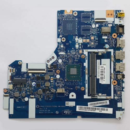 مادربرد لپ تاپ لنوو IdeaPad 330 CPU-Celeron N4000_EG431-EG532-FG5N2_NM-B661 بدون گرافیک