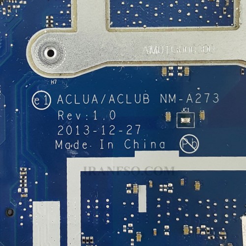 مادربرد لپ تاپ لنوو IdeaPad Z50-70 CPU-I3-4_ACLUA-ACLUB_NM-A273_PM2GM تعمیری